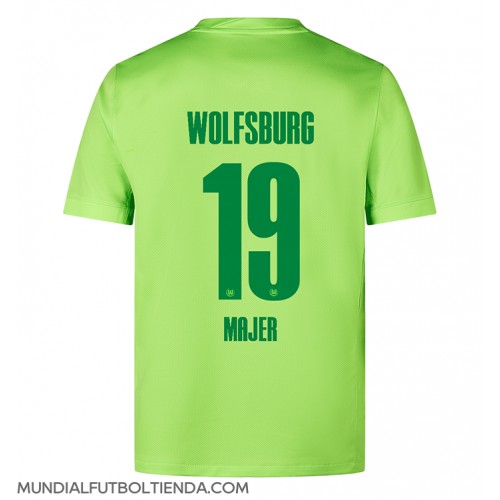 Camiseta Wolfsburg Lovro Majer #19 Primera Equipación Replica 2024-25 mangas cortas